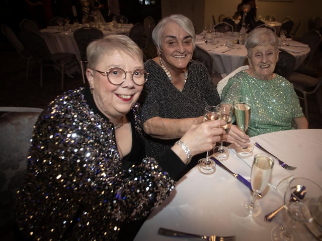 Raising a glass to 30 years of CNP are Denise Tracey, Philomena Duffy and Norah Burke. : .