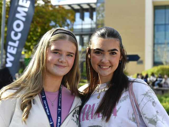 Personalised medicine first year student Ellie May and Tilly are both living in Derry for their course. Ellie May from Donegal said Derry is a lovely city. “It has a good buzz about it.” Belfast woman Tilly said: “It’s so nice. Everyone is so jumpy. It's so funny.” Ellie May added: “Everyone is so friendly and easy to get along with.” The two have visited The Bentley and the Thirsty Goat so far, declaring the night life in Derry as good craic.