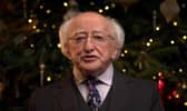 President of Ireland, Michael D Higgins.