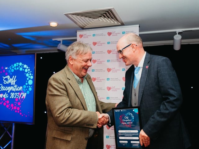 Keith Hegarty, Capital Development Trustwide highly commended in the Lifetime Achievement Award category.