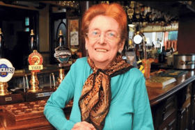 The late Nancy Swanick née Murray who has passed away in England.