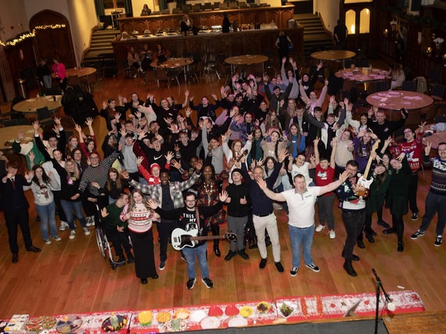 OUR GUILDHALL, OUR SPACE. . . .The turnout at Friday night's 'Our Guildhall, Our Space' 12-15 year-olds event at the city's Guildhall, Derry. (Photos: Jim McCafferty Photography)