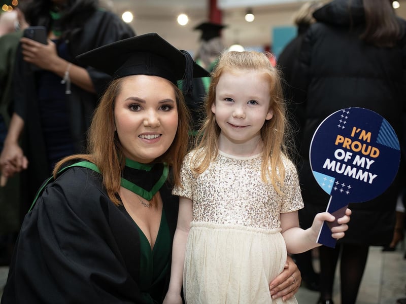 Winter graduations in Derry.