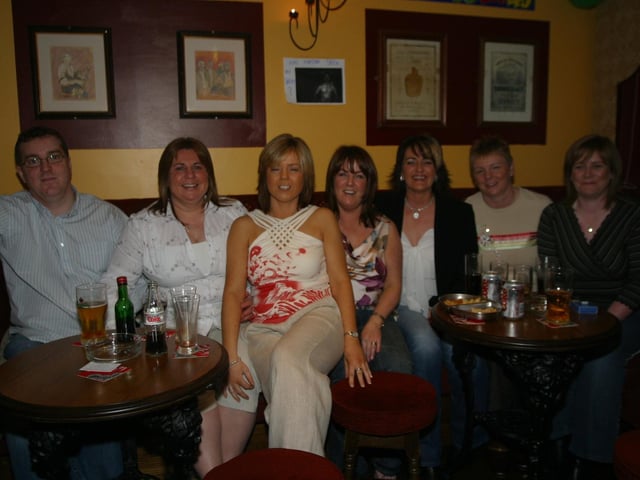 Party celebrations back in April 2004.