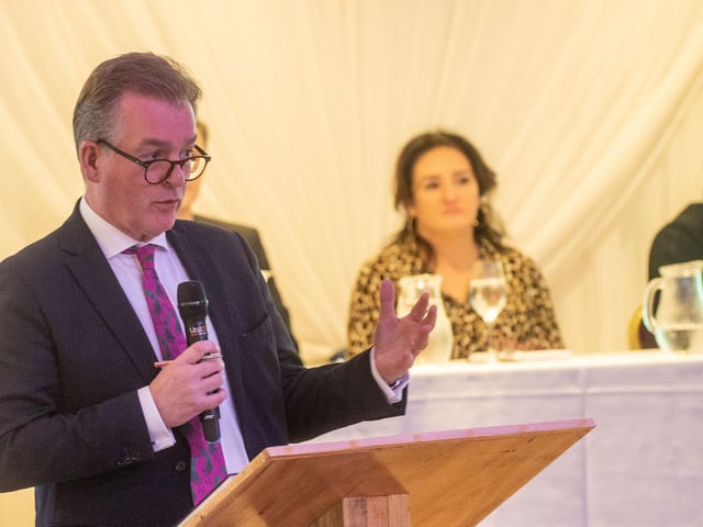 Councillors at Derry City and Strabane District Council’s Good Relations Team Let’s Talk event. Picture Martin McKeown.