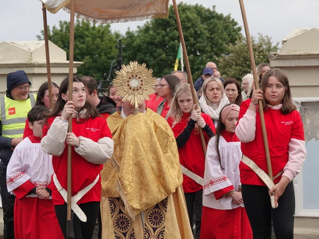 Corpus Christi Procession in Buncrana.