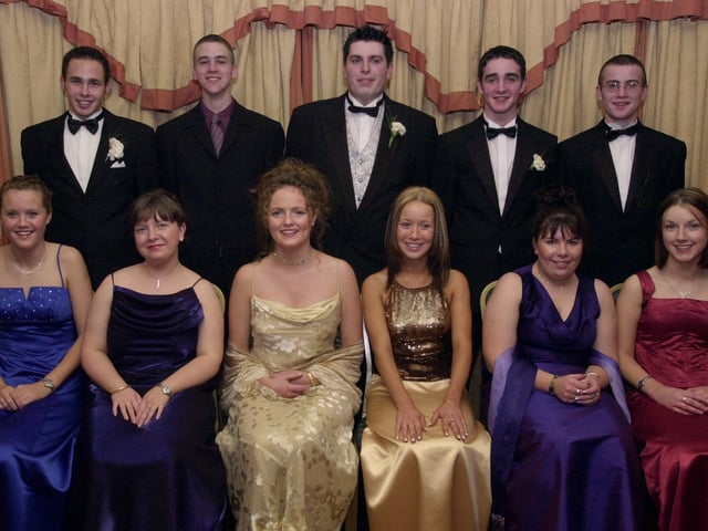 Scoil Mhuire School Formal in January 2002.