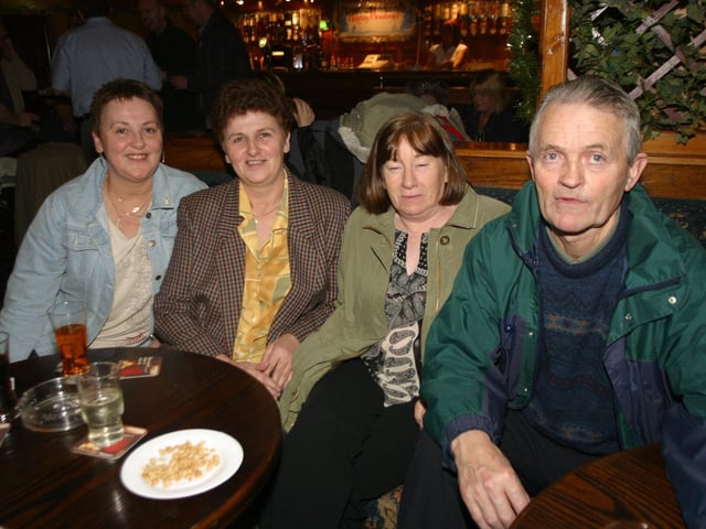 Parties and nights out in Derry and Donegal in December 2003.