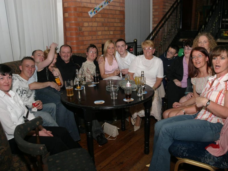Parties and nights out in July 2004. Shay Williams