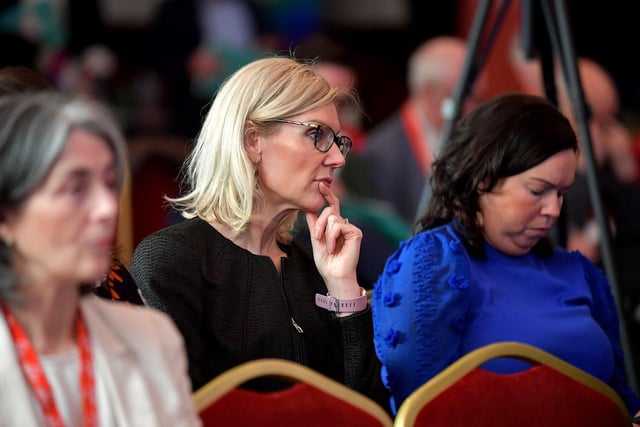 Members of the public at the SDLP annual Conference, held in St Columb’s Hall. Photo: George Sweeney. DER2312GS – 52