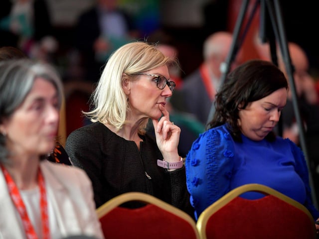 Members of the public at the SDLP annual Conference, held in St Columb’s Hall. Photo: George Sweeney. DER2312GS – 52