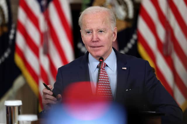 U.S. President Joe Biden. (Photo by Kevin Dietsch/Getty Images)
