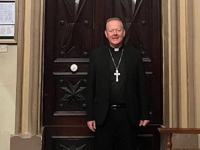 Archbishop Eamon Martin pictured in Malta at the weekend.