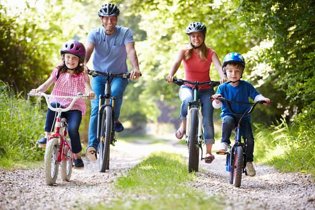 Cycling is a great way to keep fit for all the family (photo: Adobe)