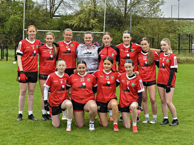 Sean Dolans participated in the inaugural Charlene Griffiths Memorial 7s tournament held at Pairc Bhrid. Photo: George Sweeney