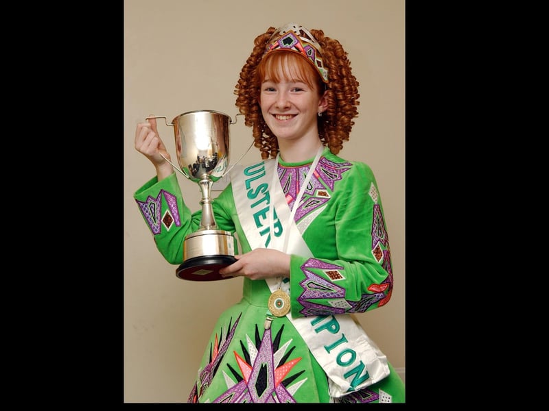 These Irish Dancing champions were featured in the 'Journal' in 2003 marking their achievements.