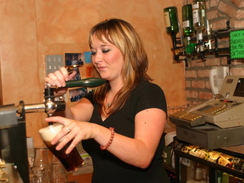 Pictured are patrons and staff at the Don Bar in Derry back in 2004.