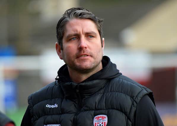 Derry City Ruaidhrí Higgins. Photo: George Sweeney. DER2305GS – 41