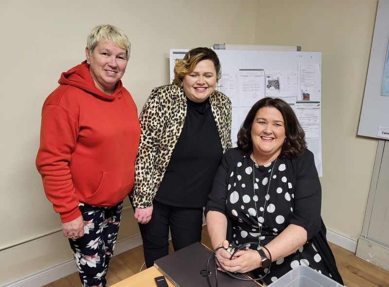 Mary Doherty (Brick), Deborah Shiels and Jennifer McLaughlin-Doherty.