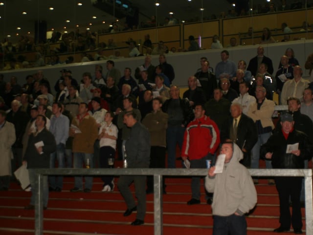 A night out at the Lifford Races in October 2003