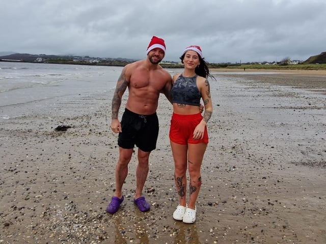 Conor and Lauren Quigley from Derry.