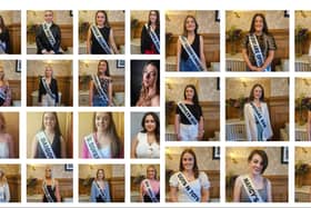 The Clonmany Festival Queen contestants