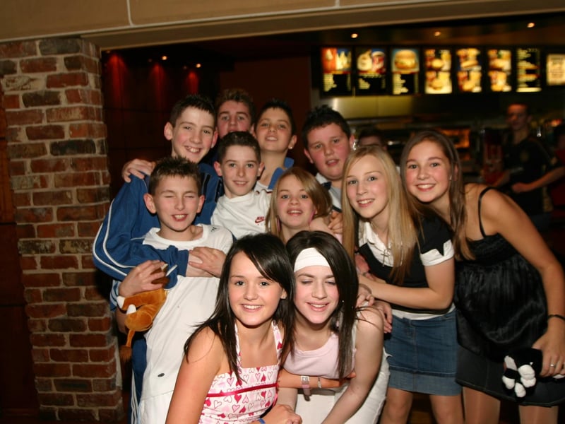 Triple birthday celebration at the Bowling Alley in Derry back in 2004.