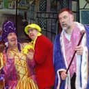 Grove Theatre pantomime actors at the Rialto.