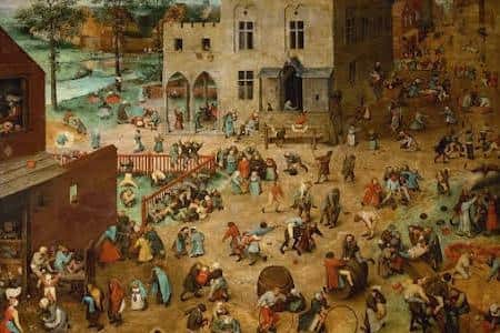Pieter Bruegel's 'Children’s Games'.