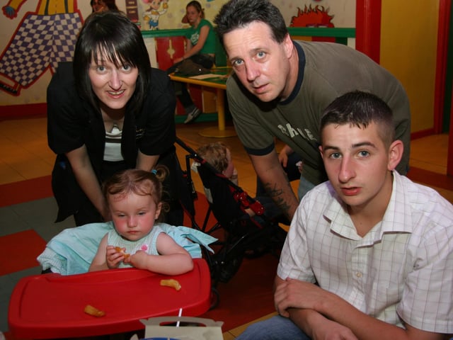 Parties and celebrations in Derry back in July 2005: Sarah Ramsey.