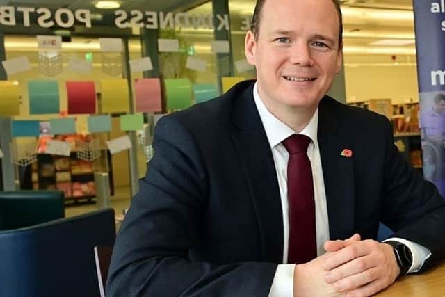 Communities Minister Gordon Lyons.