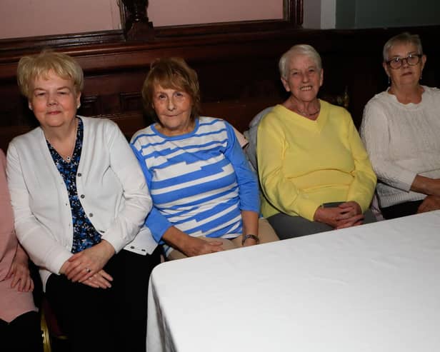 From left Letty McLaughlin, Geraldine Bowen, Eilish Doherty, Kathleen McGlinchey and Anne Power.  (Photo - Tom Heaney, nwpresspics)