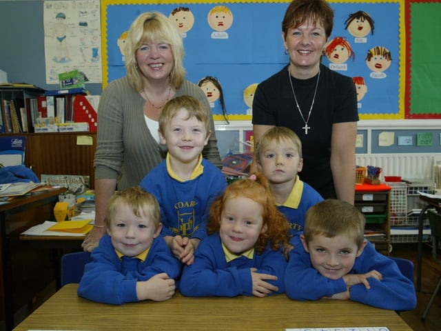 20 years on: Young people across Derry and Donegal starting school in September 2003
