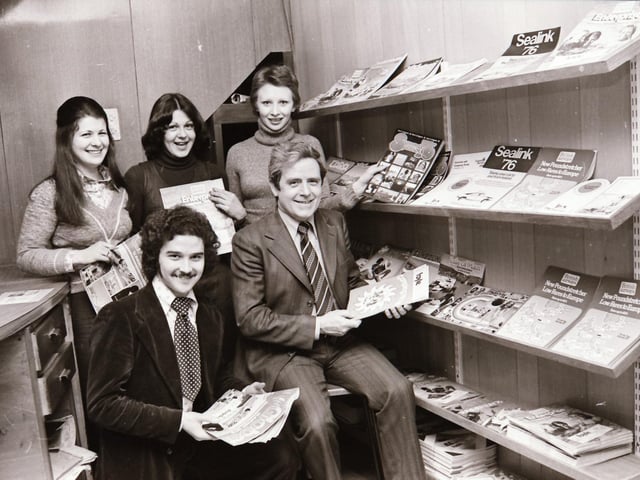 Staff members of Foyle Travel Ltd Derry.