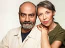 George Alagiah and Mary Huckle  (photo:  Rankin/Macmillan Cancer Support)