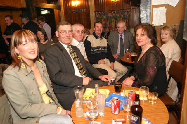 Party celebrations back in 2004: Brian McCloskey