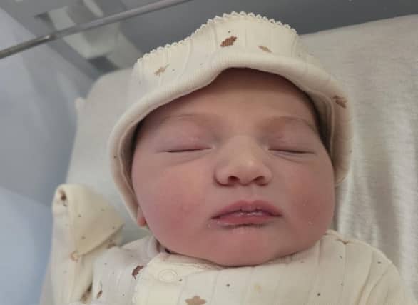 Baby girl of Zara and Daniel from Culmore, born at Altnagelvin Hospital on January 1 at 05.22am weighing 7lbs & 11oz..