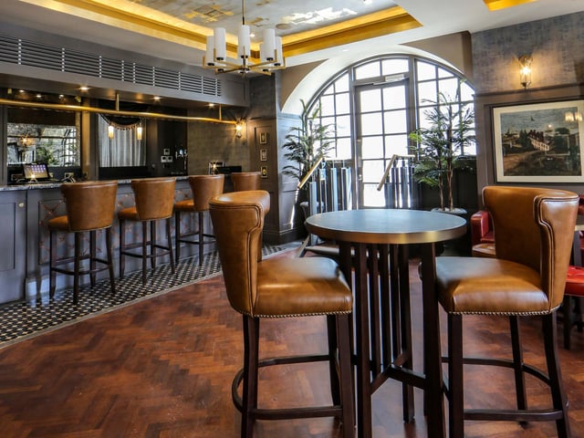 The Corner House Pub and Lounge with entrance to roof top terrace.
