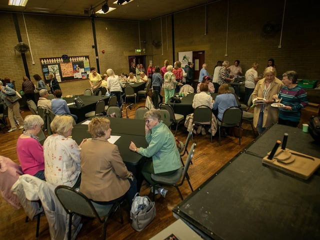 A busy Pilot's Row Centre on Friday for the NMT's 'Autumn Programme' Launch/Brunch.