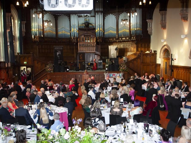 Councillor Sandra Duffy hosted the annual Mayor's Ball in the Guildhall on Friday in aid of the Mayor's chosen charity, First Housing Aid and Support Services.
