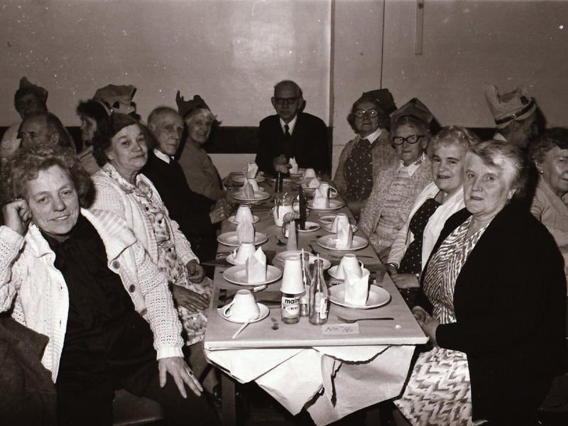 St Mary's Senior Citizens Christmas Party in December 1983.