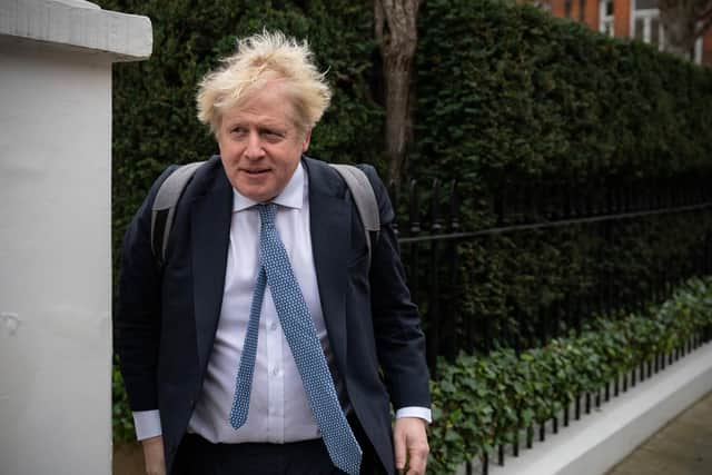 Former British prime minister Boris Johnson. (Photo by Carl Court/Getty Images)