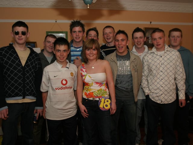 Parties and celebrations in Derry back in July 2004. Leanne McGinley