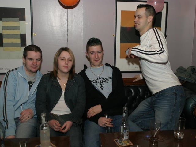 Mark Kavanagh's party celebration in 2004.