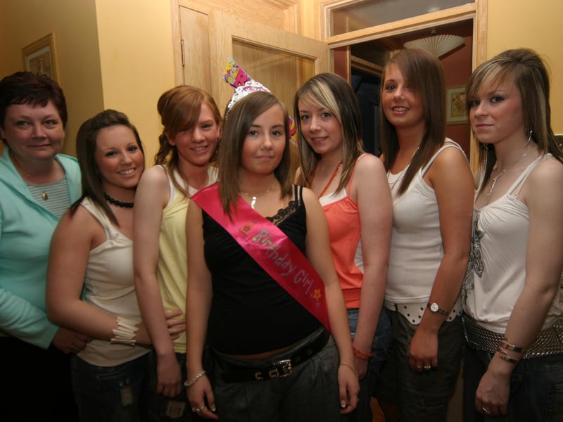 'Birthday girl' Bridie Canning.