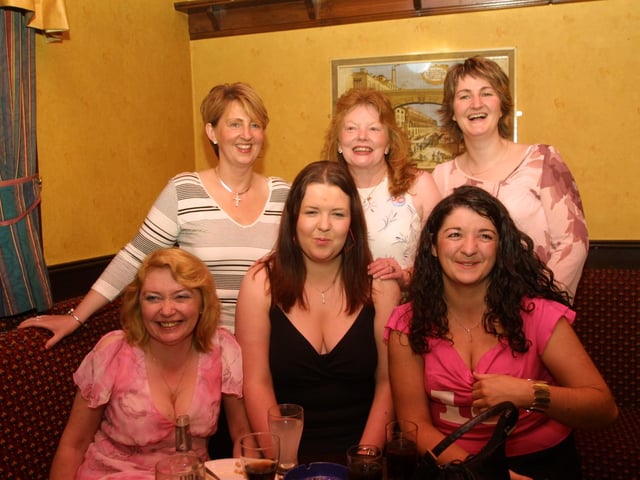 Front row: Ellen Moore, Lisa Magee, Laura Webb. Back row: Frances McLaughlin, Mona Chambers and Anne McLaughlin
