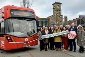 Pictured L-R: Anne Doherty, Ulster University, Anna Doherty, Derry Chamber, Michele Murphy, Derry City & Strabane District Council, Louise Connor, Western Trust, Francine Moran, North West Regional College, Odhran Dunne, Visit Derry, Karen Smyth, Consumer Council NI, Alan Young, Translink, Caroline Coyle, NI Chamber, Mark Montgomery, Translink, Conor McCormick, Alchemy, Ian Campbell, Translink, Rebekah McGilloway, FinTrU.