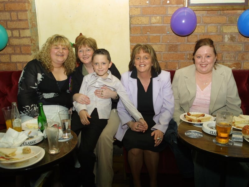 Pictures of Derry people partying in June and July 2003