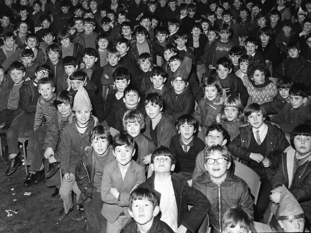 Boys from the Brow-of-the-Hill School at a party in the Stardust