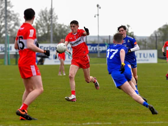 Tommy Rogers has been a key figure for Derry. Photo: George Sweeney. DER2316GS – 49